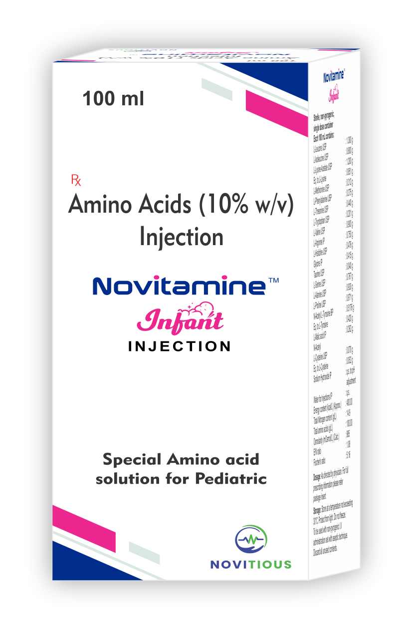 Novitamine Infant - Parenteral Nutrition - Novitious Pharma